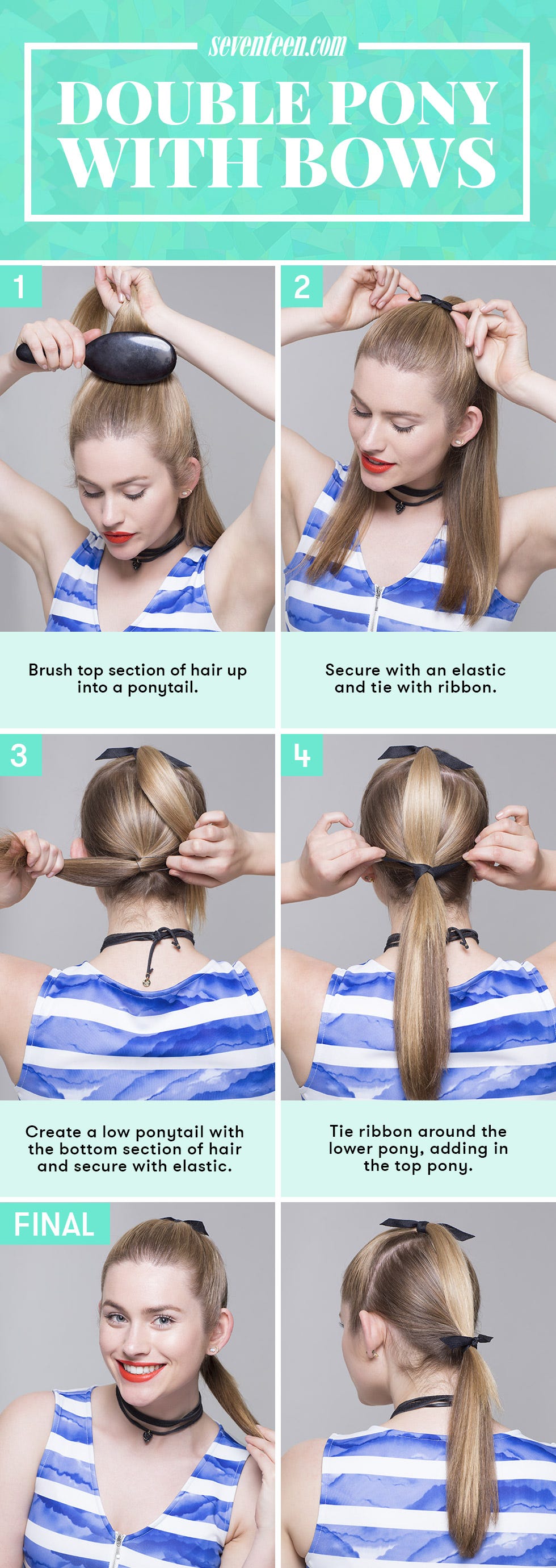  Step-by-step guide to creating a top knot
