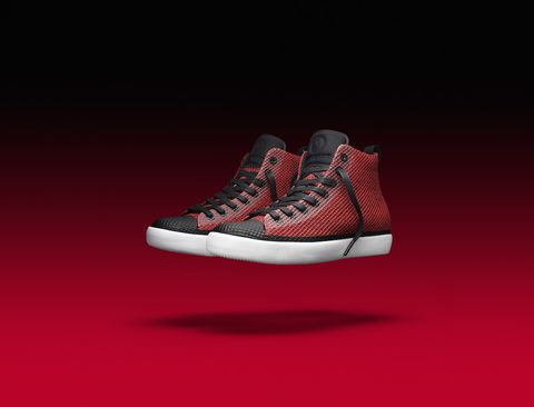 converse, all star, modern, sneaker, new design, redesign, red