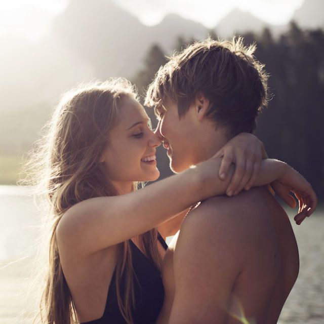 Hair, Happy, People in nature, Summer, Sunlight, Interaction, Love, Vacation, Romance, Beauty, 