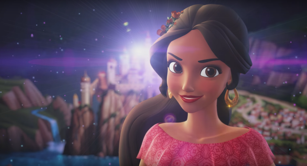 Here S A Sneak Peek Of Disney S First Latina Princess Elena In Action