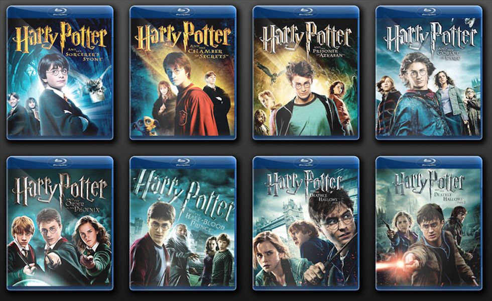 Unique All Film Series Harry Potter Poster Art, Gifts For Harry