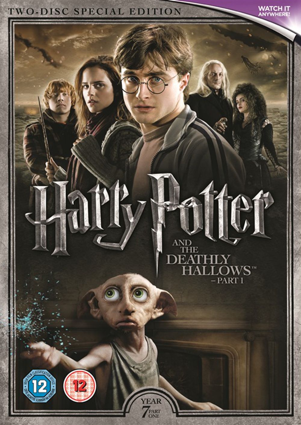 Harry Potter Movie Redesign - New Harry Potter DVD Cases