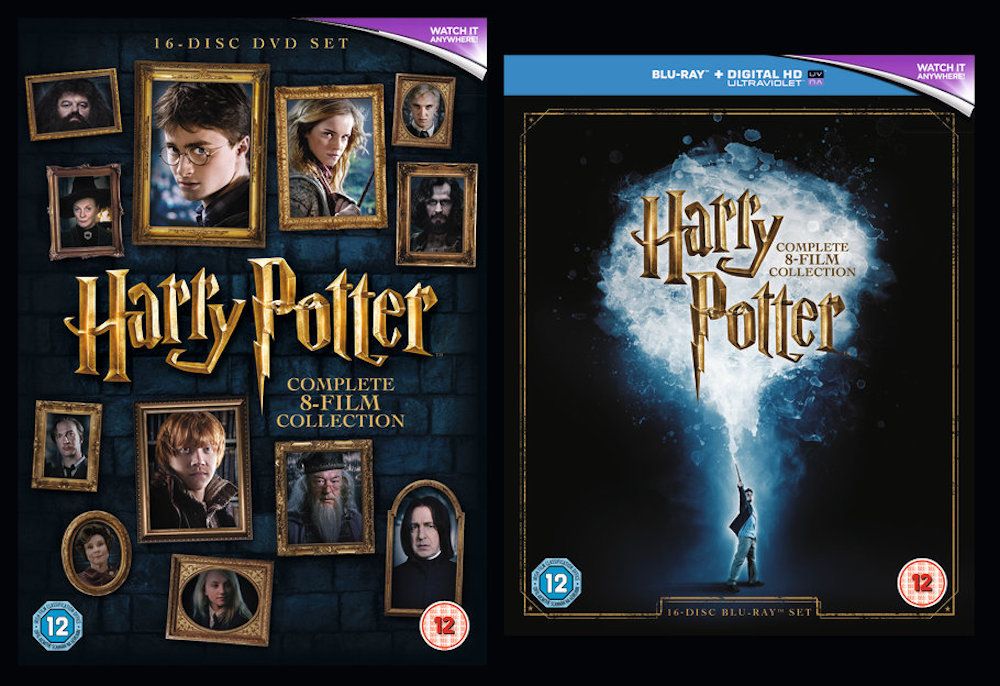 Harry Potter Movie Redesign New Harry Potter DVD Cases