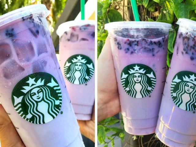 Starbucks Purple Drink Recipe {Lavender Haze} - We are not Martha