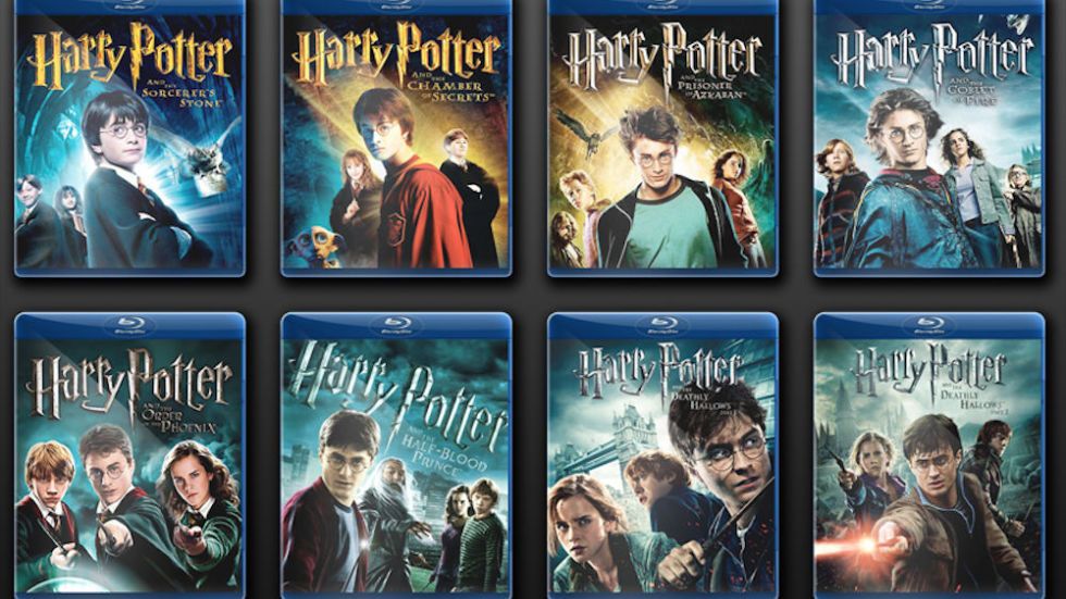 Harry Potter Movie Redesign New Harry Potter DVD Cases