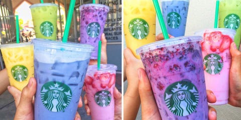 Starbucks drinks secret menu