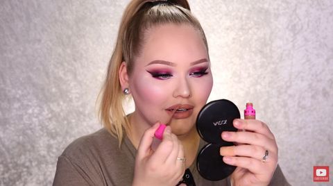 Watch NikkieTutorials Do An Entire Face Of Makeup Using ONLY Liquid