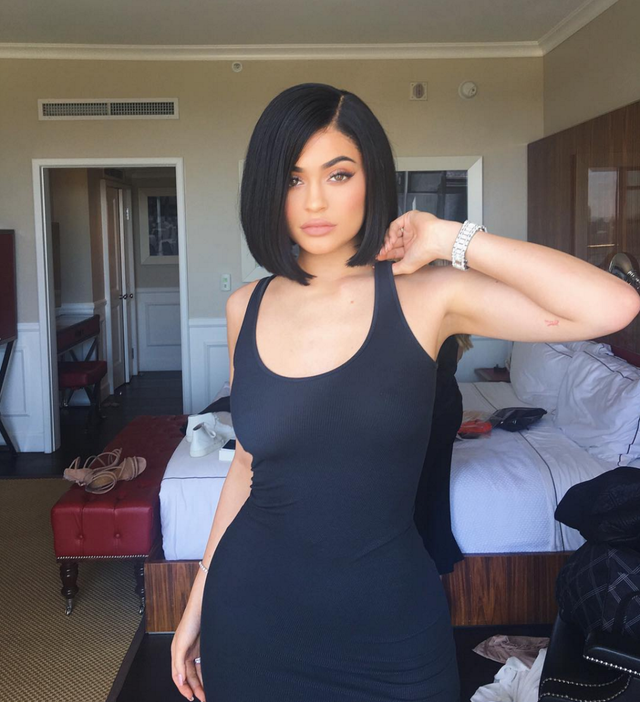 Blonde bob shop wig kylie jenner