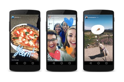 Instagram Releases Stories Feature - Snapchat Competition on Instagram