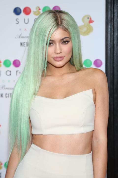 22 Best Kylie Jenner Hair Colors Kylie Jenner Rainbow Hairstyles