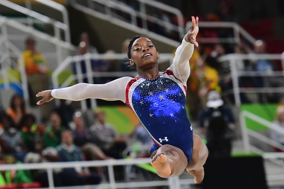 Simone Biles Olympics Floor Routine - Olympics 2016 All-Around ...