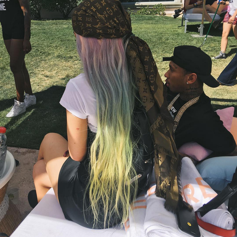 22 Best Kylie Jenner Hair Colors Kylie Jenner Rainbow Hairstyles