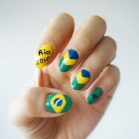<p>Another literal nail celebrating Rio. </p><p><em>Design by <a href="https://www.instagram.com/p/BEOL214PG3o/" target="_blank">@csmansoo2075</a></em></p>