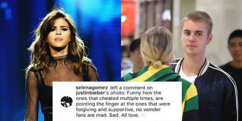 Selena gomez is one of justin bieber s suggested instagram accounts