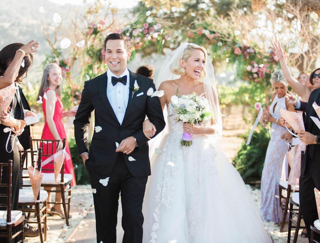 Anna Camp Wedding Dress Celeb Wedding Gown