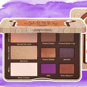 Brown, Purple, Violet, Lavender, Eye shadow, Magenta, Tints and shades, Rectangle, Cosmetics, Square, 