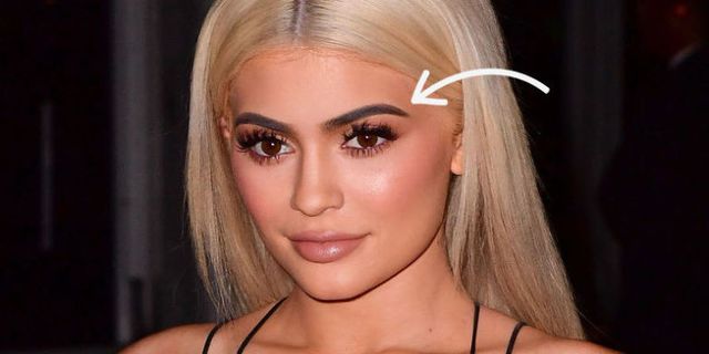 What Kylie Jenners Brow Angle Says About Her Kylie Jenner Eyebrow Shape 6581