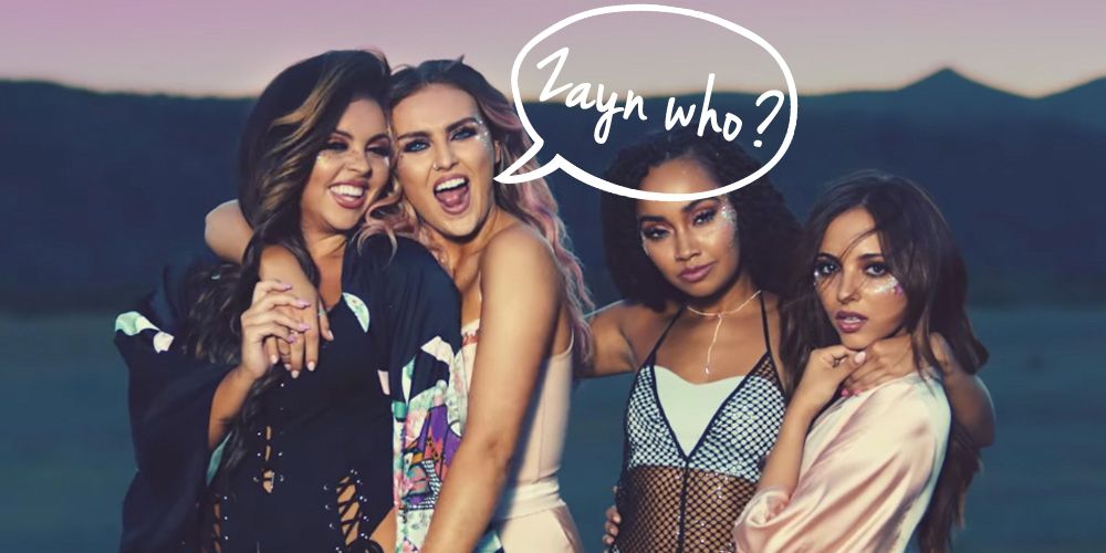 Oh Snap Perrie Edwards Disses A Zayn Lookalike In Little Mix S New Shout Out To My Ex Vid