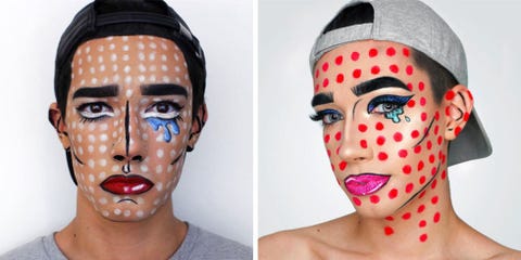 James Charles Makeup Pop Art Ideas Image
