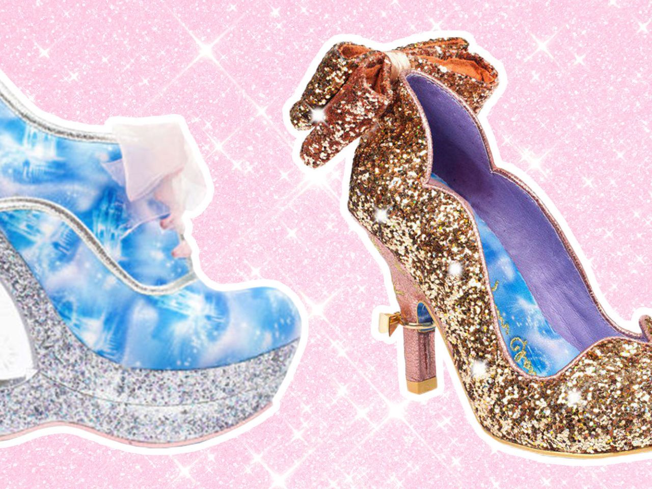 Irregular choice cinderella sparkling slipper on sale