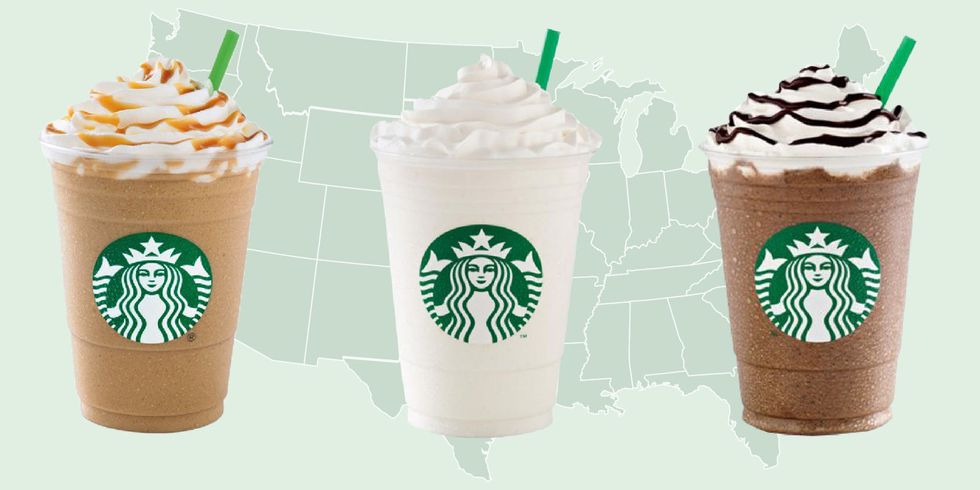 This Is the Most Popular Starbucks Frappuccino Flavor in Your State