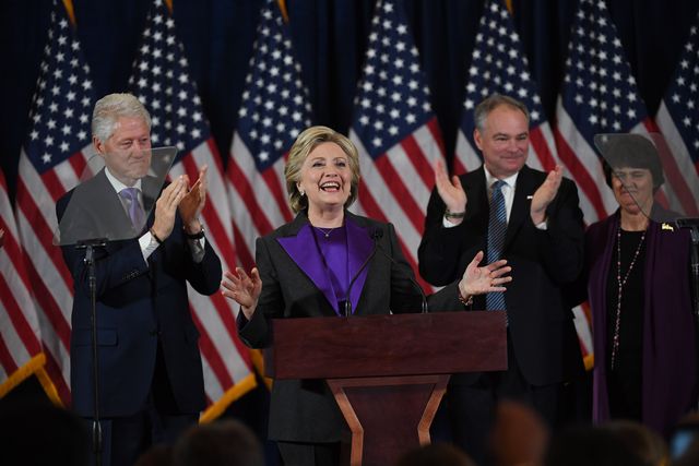 Hillary Clinton Purple Pantsuit Meaning - Hillary Clinton's Campaign ...