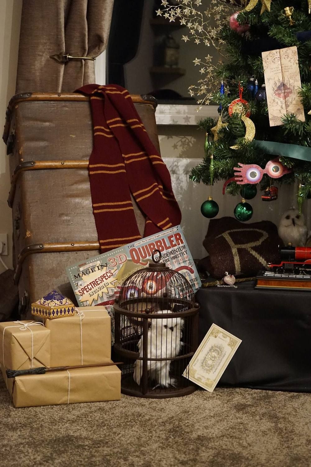 Harry Potter Christmas Tree - Harry Potter Christmas Decorations