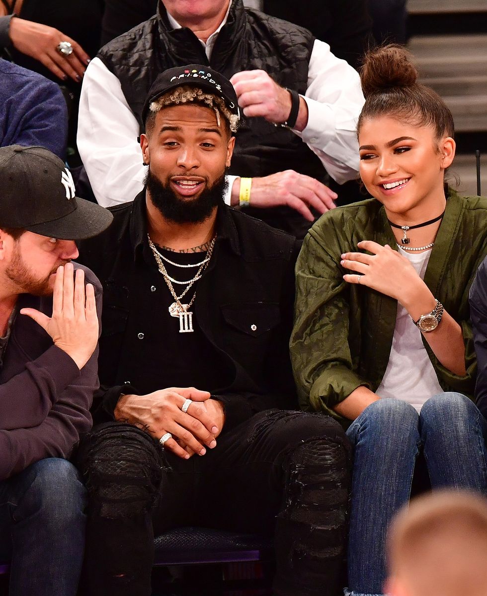 Zendaya and Odell Beckham Jr. Went on a Cute Basketball Date Entirely ...