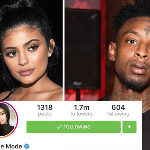 21 Savage Changes Instagram Avatar To Photo Of Kylie Jenner