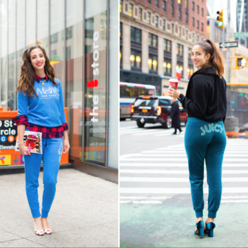 Blue Sweatpants Outfits For Women (12 ideas & outfits)