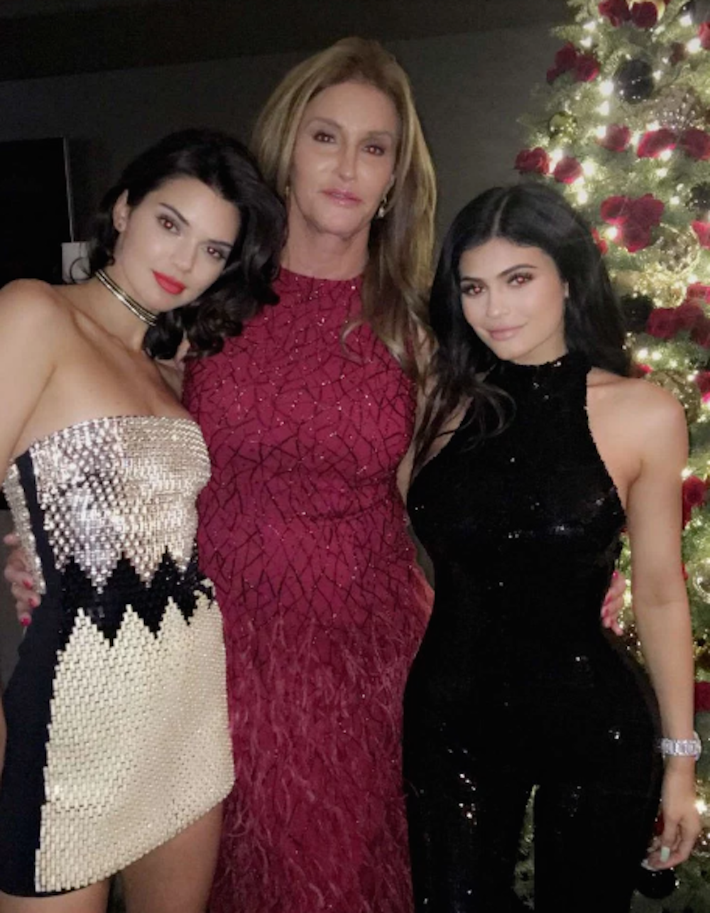kylie jenner black sequin jumpsuit