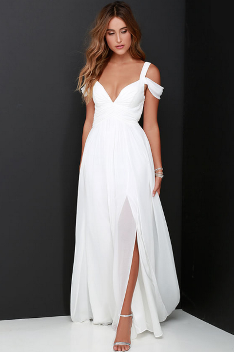 12 Hot White Prom Dresses For 2018 All White Formal Dresses 