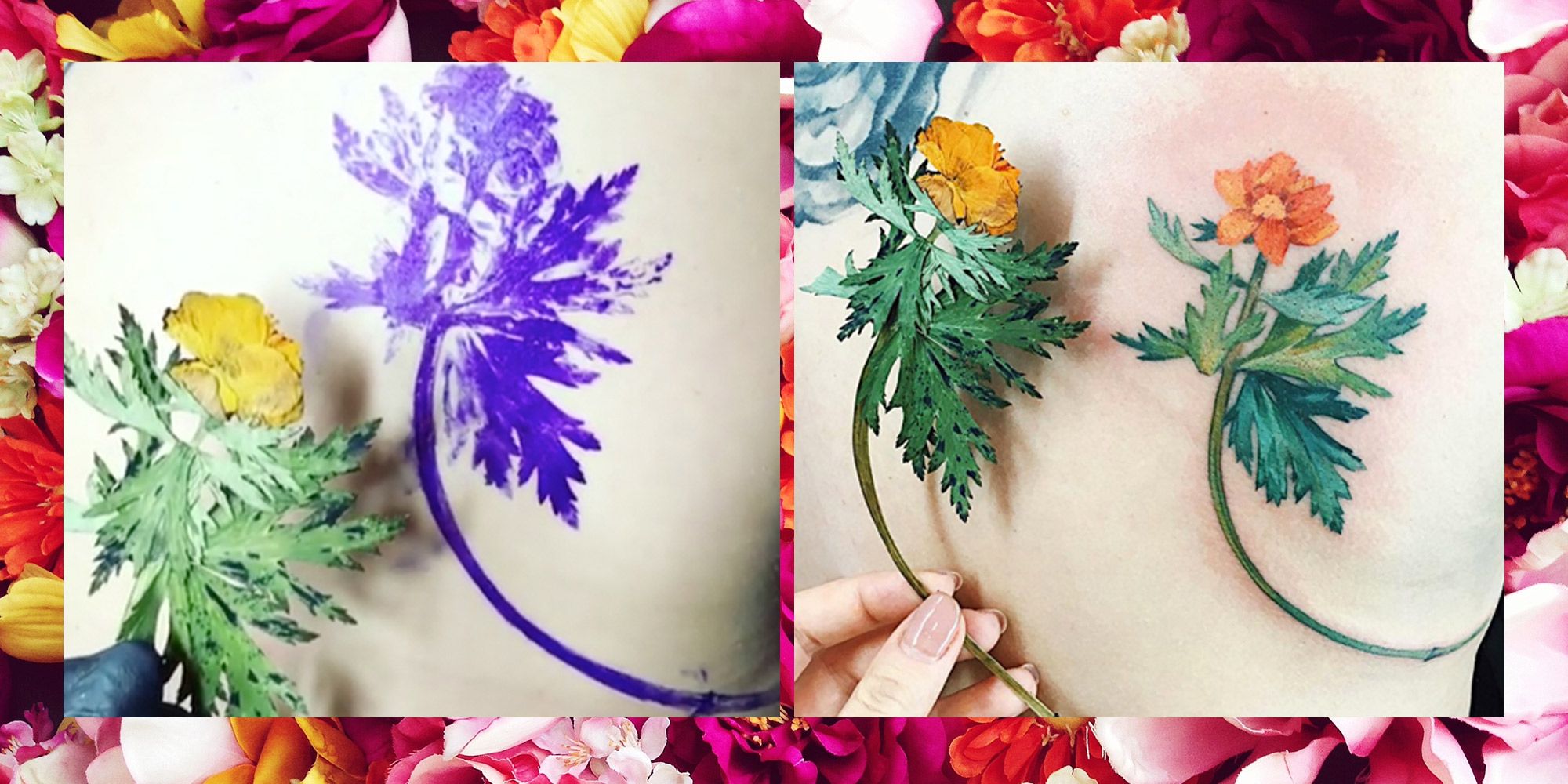 Flower Tattoos Floral Tattoo Design