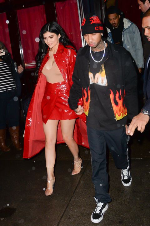 Download Kylie Jenner and Tyga Wore Coordating Outfits for Date Night Because Fashion = Love