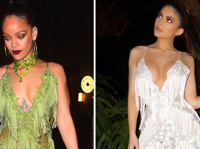 Gelijk Portier Accommodatie Kylie Jenner's Fringe Jumpsuit Is Causing Serious Fashion-World Drama