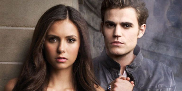 Elena Reunites With Stefan In New Bts Pic From The Vampire Diaries Set