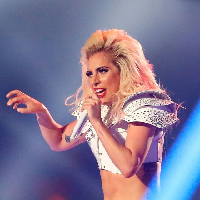 Lady Gaga at Super Bowl 51