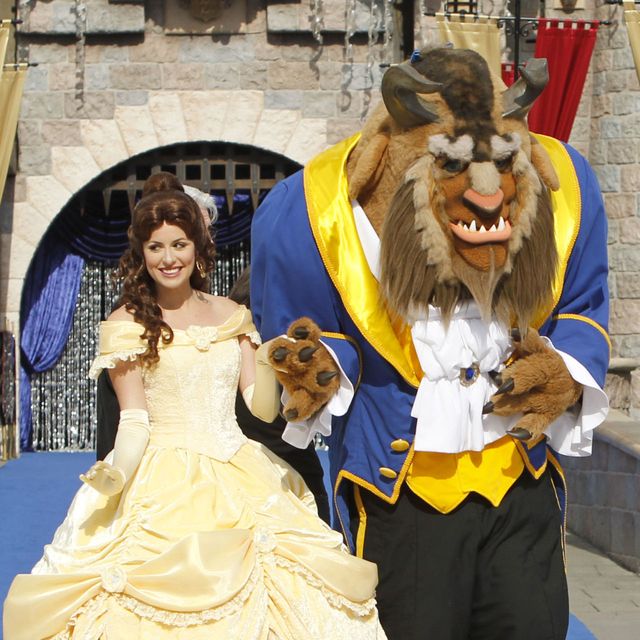 Beauty and the Beast at Disneyland