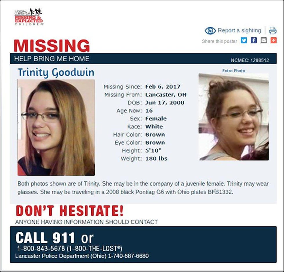 Missing Teens Trinity Goodwin and Haley Flowers Found in Times Square ...