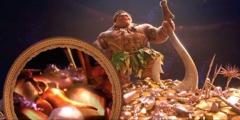 Did You Notice There Were A Ton Of Aladdin Easter Eggs In Moana