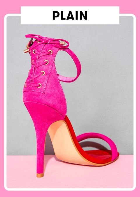 Pink, Footwear, High heels, Magenta, Shoe, Sandal, 