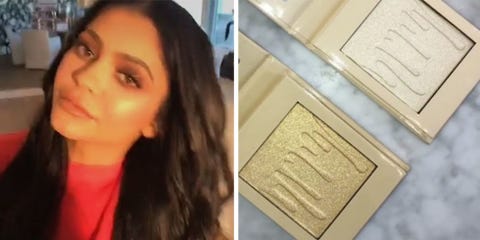 Kylie Jenners Kylie Cosmetics Highlighters On Kylighter Photos