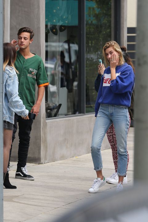 Cameron Dallas And Hailey Baldwin Got Lunch And Now Everyone