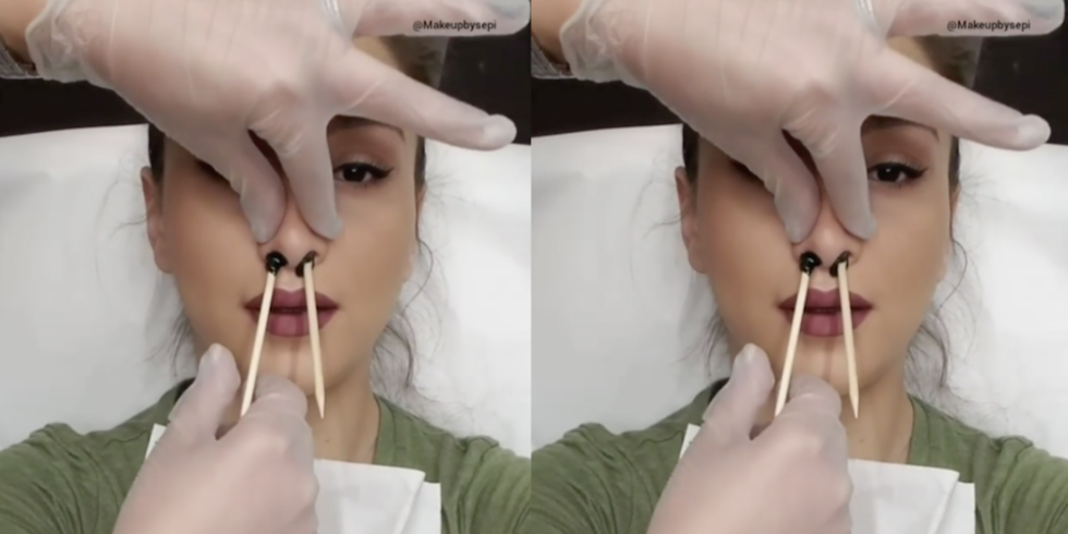 This Video Of A Vlogger Waxing Her Nose Hair Will Literally Make You Scream 6960