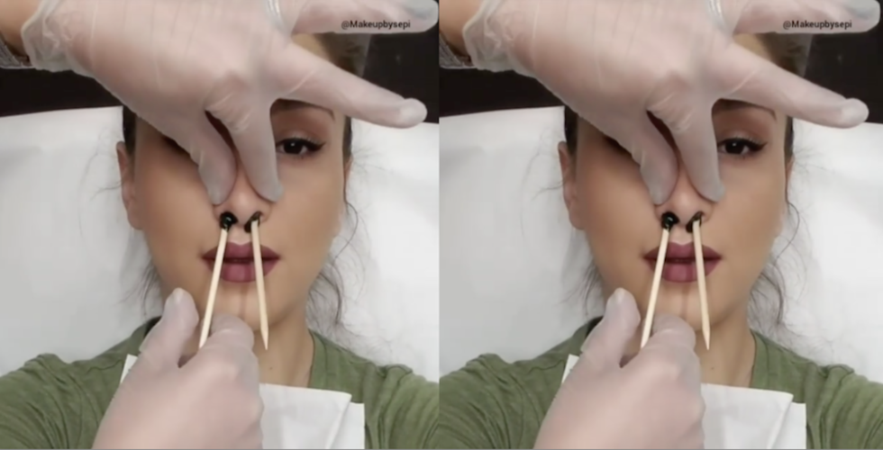 This Video of a Vlogger Waxing Her Nose Hair Will Literally Make You Scream