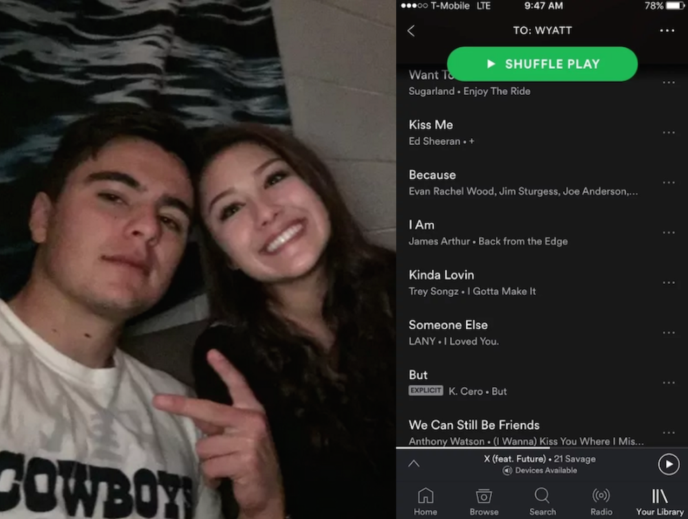 This 19 Year Old Girl Made A Spotify Playlist To Break Up With Her