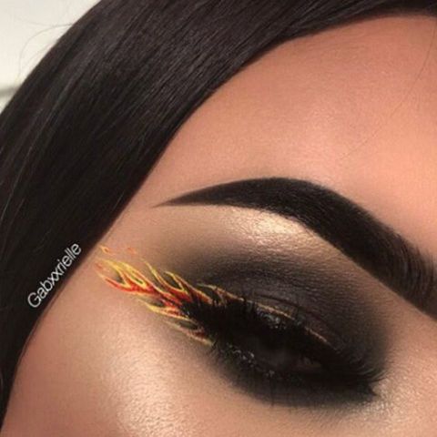 Flame Trend - Beauty 2017
