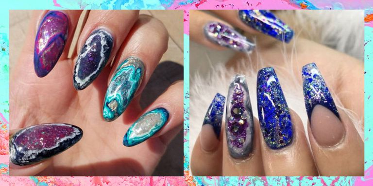 8. "Geode Nails" - wide 4