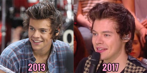 Have You Noticed 2017 Harry Styles Looks Exactly Like 2013 Harry