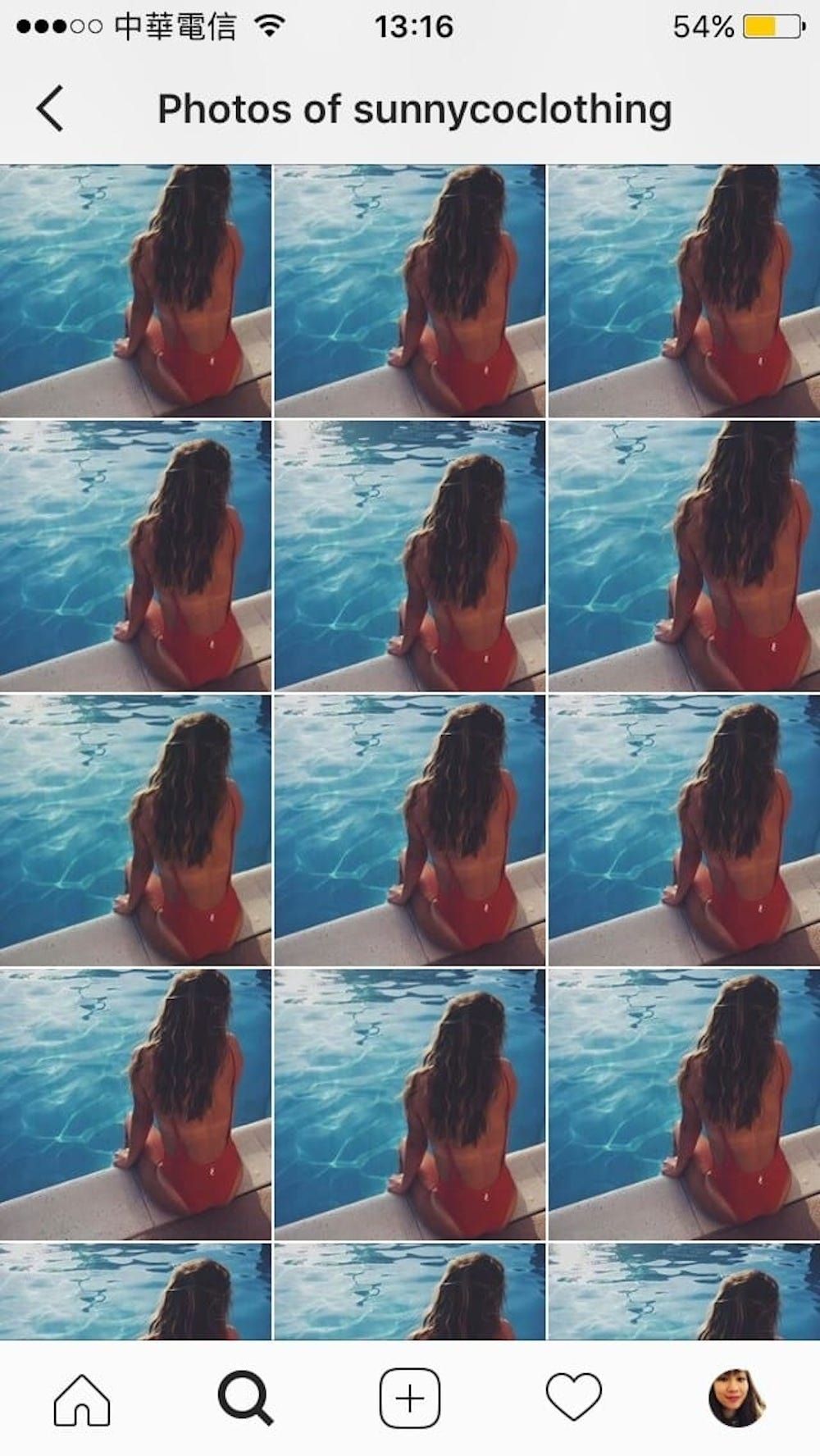 Here s Why Your Whole Instagram Feed Was a Girl in a Red Swimsuit